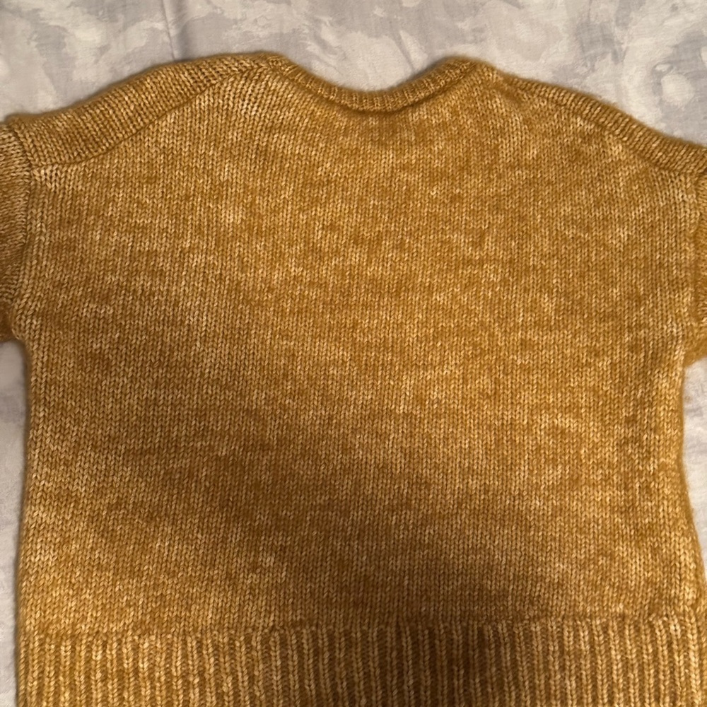 KOTN Mustard Sweater Cotton, Alpaca, Merino Wool - Picture 3 of 4